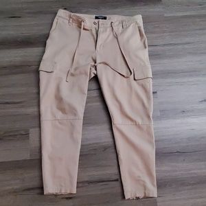 Forever 21 Khaki Cargo Pants